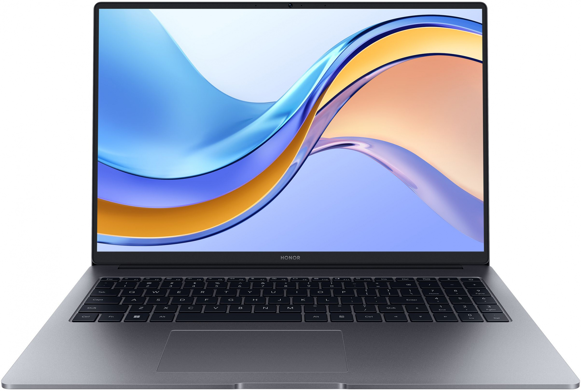Ноутбук HONOR MagicBook X16 16″ IPS FHD gray (Core i5 12450H/8Gb/512Gb SSD/VGA int/)noOS (5301AHHP)
