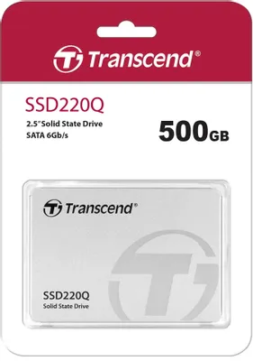Накопитель SSD 2.5″ Transcend 500Gb SSD225S (SATA3, up to 530/480Mbs, 3D NAND, 180TB