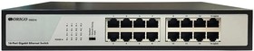 Коммутатор ORIGO Unmanaged Switch, 16x1000Base-T, 19 Rackmount Kit