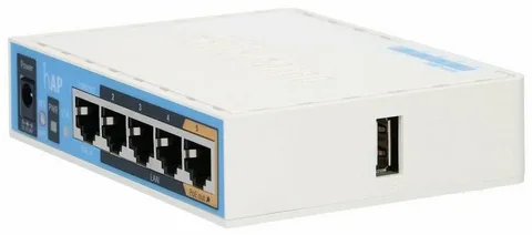 Сетевое оборудование Mikrotik hAP RB951Ui-2nD RouterBOARD hAP Беспроводная точка доступа